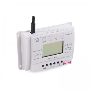 PWM 20A 10A Solar Panel Ladungsregler Controller T10 T20 12V 24V Auto LCD Display Licht und Dual Timer